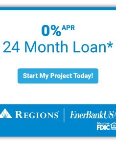 graphic for 0% interest loan offer for house painting financing